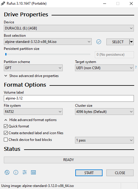 linux rufus won detect usb